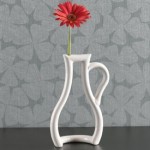 Vaso moderno design bidimensionale