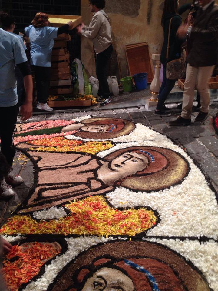 Infiorata corpus domini Noto