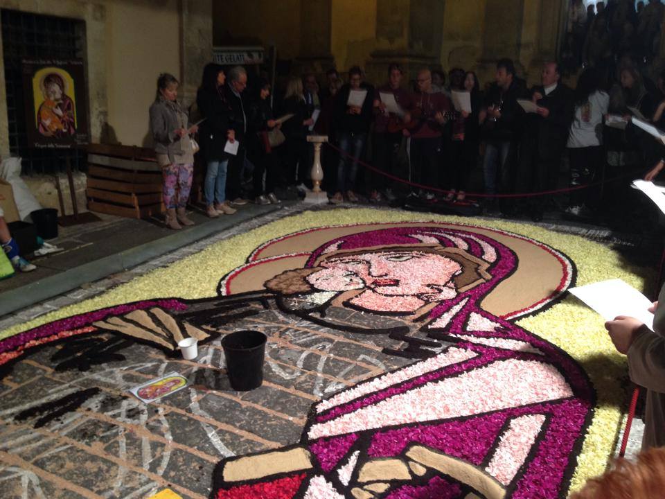 Noto infiorata corpus domini