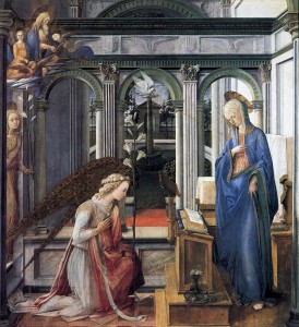 Annunciazione delle Murate, Filippo Lippi, 1450.