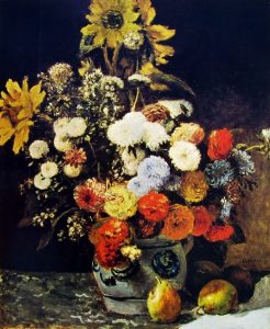 Fiori in un vaso. Renoir