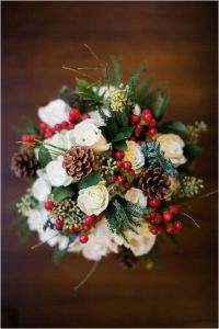 Bouquet invernale per matrimonio invernale