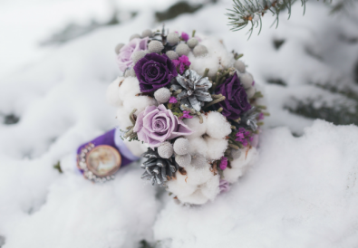 bouquet sposa invernale