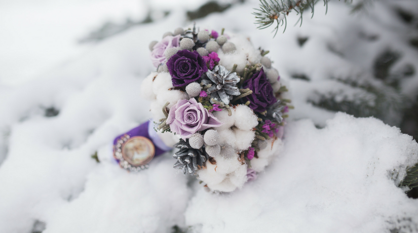 bouquet sposa invernale