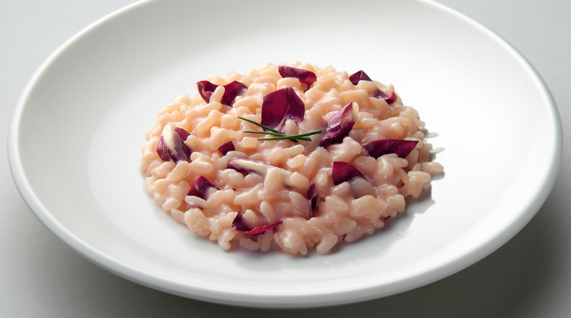 Risotto al radicchio rosso ricetta febbraio