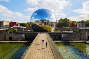 La Geode in the Parc de la Villette in Paris