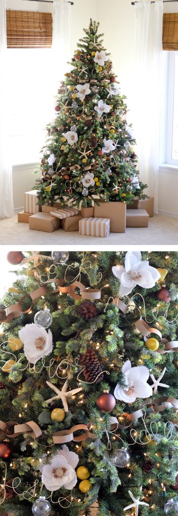 Decorazioni Albero Di Natale Con Foto.10 Idee Per Decorare L Albero Di Natale Con I Fiori Fito