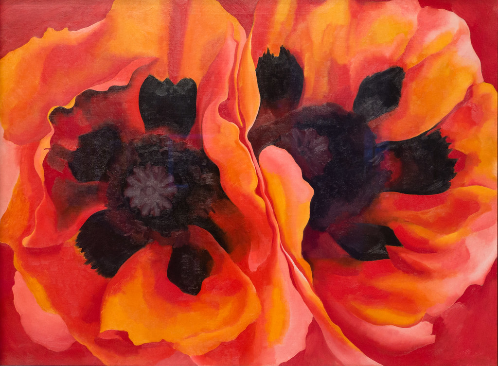 Georgia O’Keeffe, Oriental Poppies, 1927, Weisman | Fito